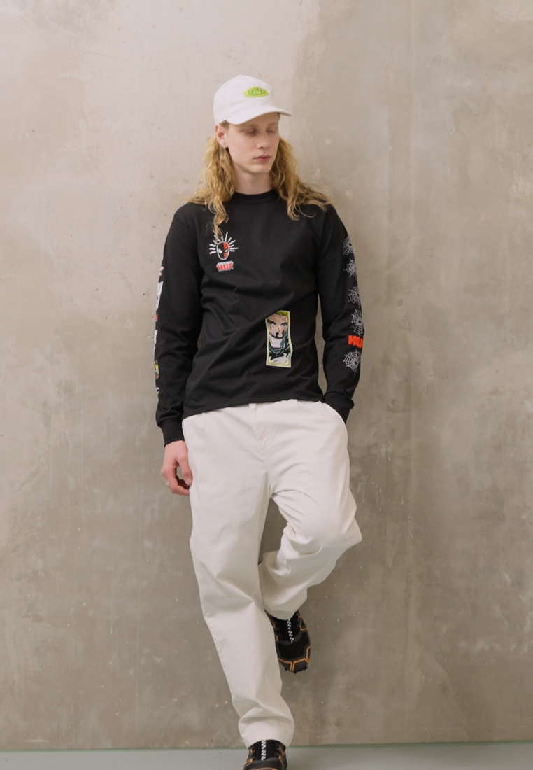 HUF SPIDEY SENSE TEE - Langarmshirt - Black 2 HUF SPIDEY SENSE TEE - Langarmshirt - Black – Bild 2