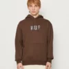 HUF QUAKE CONDITIONS HOODIE - Sweatshirt - Chocolate