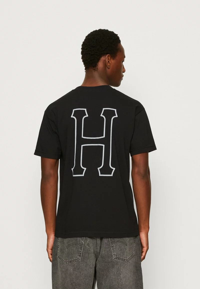 HUF SET TEE UNISEX - T-Shirt Print - Black 1 HUF SET TEE UNISEX - T-Shirt Print - Black