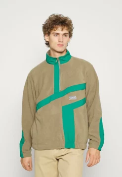 HUF RANGE QUARTER ZIP - Fleecepullover - Olive -Huf Geschäft 231cba79679c4d7b9797b8f9e5769434