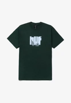 HUF HYDRATE - T-Shirt Print - Dark Green