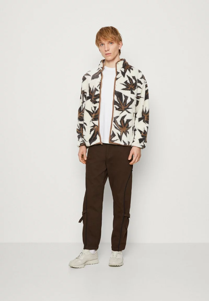 HUF LOWELL ZIP - Fleecejacke - Natural 2 HUF LOWELL ZIP - Fleecejacke - Natural – Bild 2