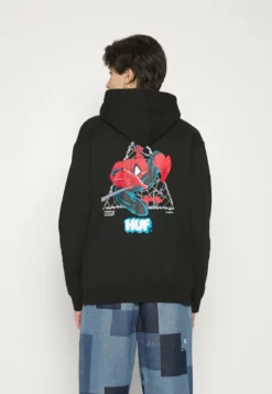 HUF THWIP TRIANGLE HOODIE - Sweatshirt - Black -Huf Geschäft 48144a14f8ec47eb8d06e107c5d6c80f