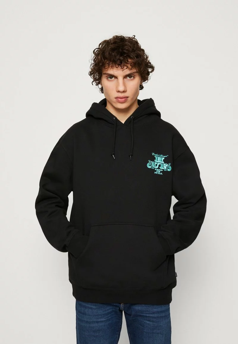 HUF PAID IN FULL HOODIE UNISEX - Sweatshirt - Black 1 HUF PAID IN FULL HOODIE UNISEX - Sweatshirt - Black