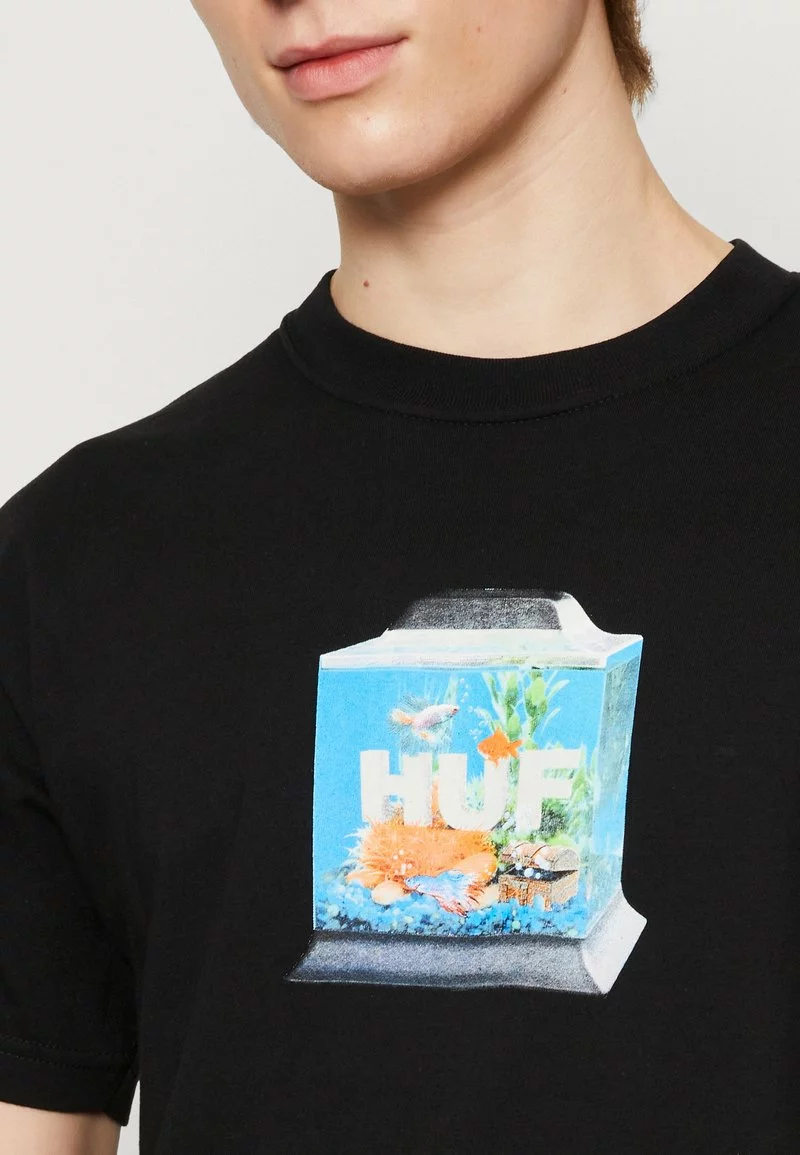 HUF FISHTANKIN TEE UNISEX - T-Shirt Print - Black 6 HUF FISHTANKIN TEE UNISEX - T-Shirt Print - Black – Bild 6
