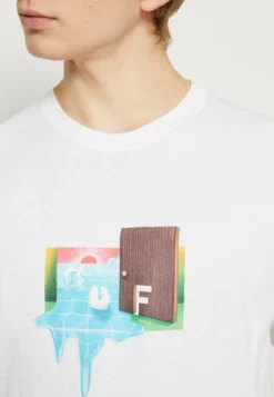 HUF DOOR OF PERCEPTION TEE - T-Shirt Print - White -Huf Geschäft 623fdf78210143669640c671f0baa354