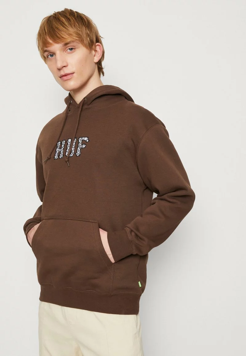 HUF QUAKE CONDITIONS HOODIE - Sweatshirt - Chocolate 4 HUF QUAKE CONDITIONS HOODIE - Sweatshirt - Chocolate – Bild 4