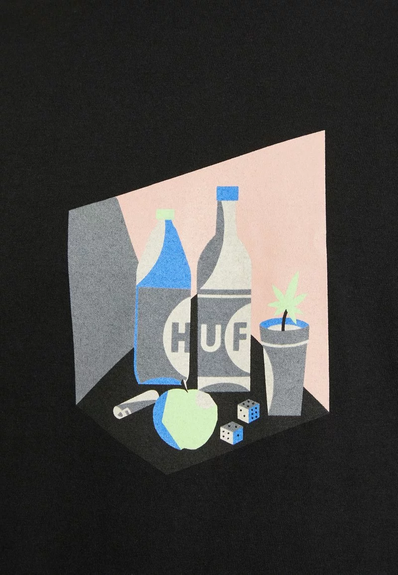 HUF STILL LIFE NUMBER 420 TEE - T-Shirt Print - Black 6 HUF STILL LIFE NUMBER 420 TEE - T-Shirt Print - Black – Bild 6