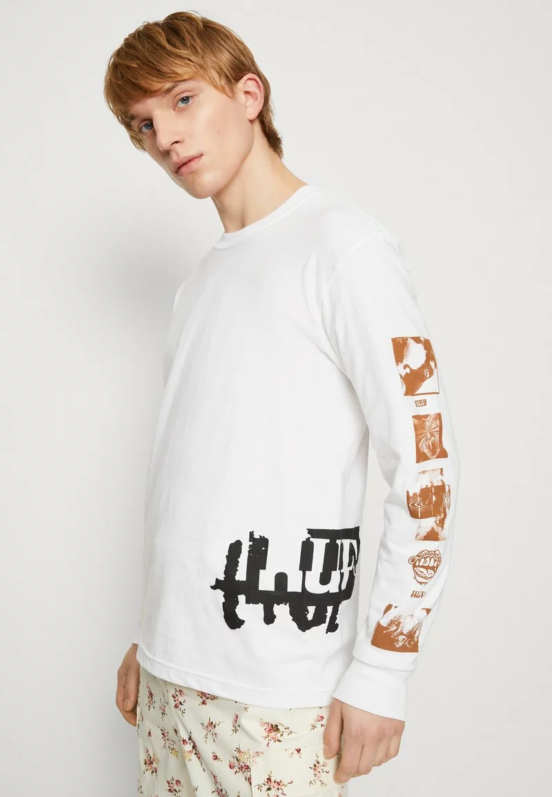 HUF OUTER LIMITS TEE UNISEX - Langarmshirt - White 4 HUF OUTER LIMITS TEE UNISEX - Langarmshirt - White – Bild 4