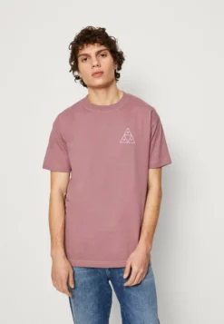 HUF SET TEE UNISEX - T-Shirt Print - Mauve -Huf Geschäft 8c748321eff84ae29fe33bf0d0d670c5