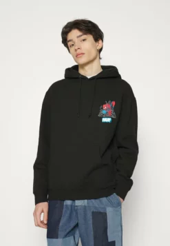HUF THWIP TRIANGLE HOODIE - Sweatshirt - Black -Huf Geschäft 94dae6a5baf046f48fd6209e6f1ddce2