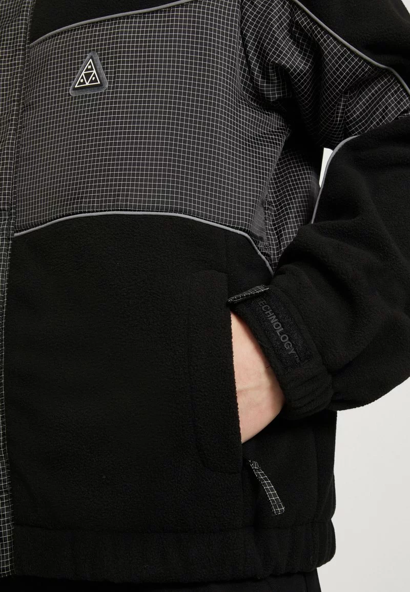 HUF NAULS POLAR JACKET - Fleecejacke - Black 6 HUF NAULS POLAR JACKET - Fleecejacke - Black – Bild 6