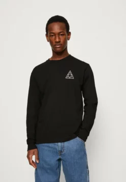 HUF SET TEE UNISEX - Langarmshirt - Black -Huf Geschäft b1239764e30d4f83a525222119d8e38f