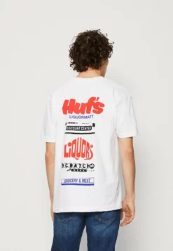 HUF LIQUORMART TEE UNISEX - T-Shirt Print - White