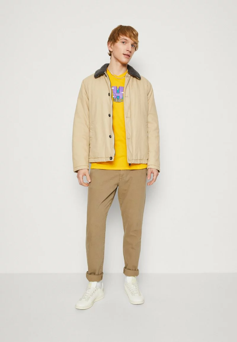 HUF CITY TEE - T-Shirt Print - Gold 2 HUF CITY TEE - T-Shirt Print - Gold – Bild 2