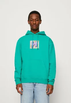 HUF TRESSPASS HOODIE UNISEX - Kapuzenpullover - Emerald