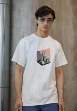 HUF STILL LIFE NUMBER 420 TEE - T-Shirt Print - White