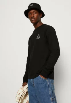 HUF SET TEE UNISEX - Langarmshirt - Black -Huf Geschäft e4dfc73612564d41b3d224c07fe84459