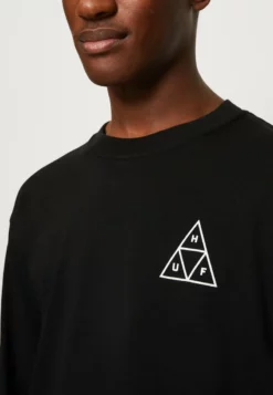 HUF SET TEE UNISEX - Langarmshirt - Black -Huf Geschäft e71329193e844b8bbe3d2d4b979407fd