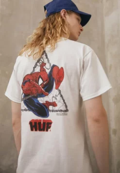 HUF THWIP TRIANGLE TEE - T-Shirt Print - White