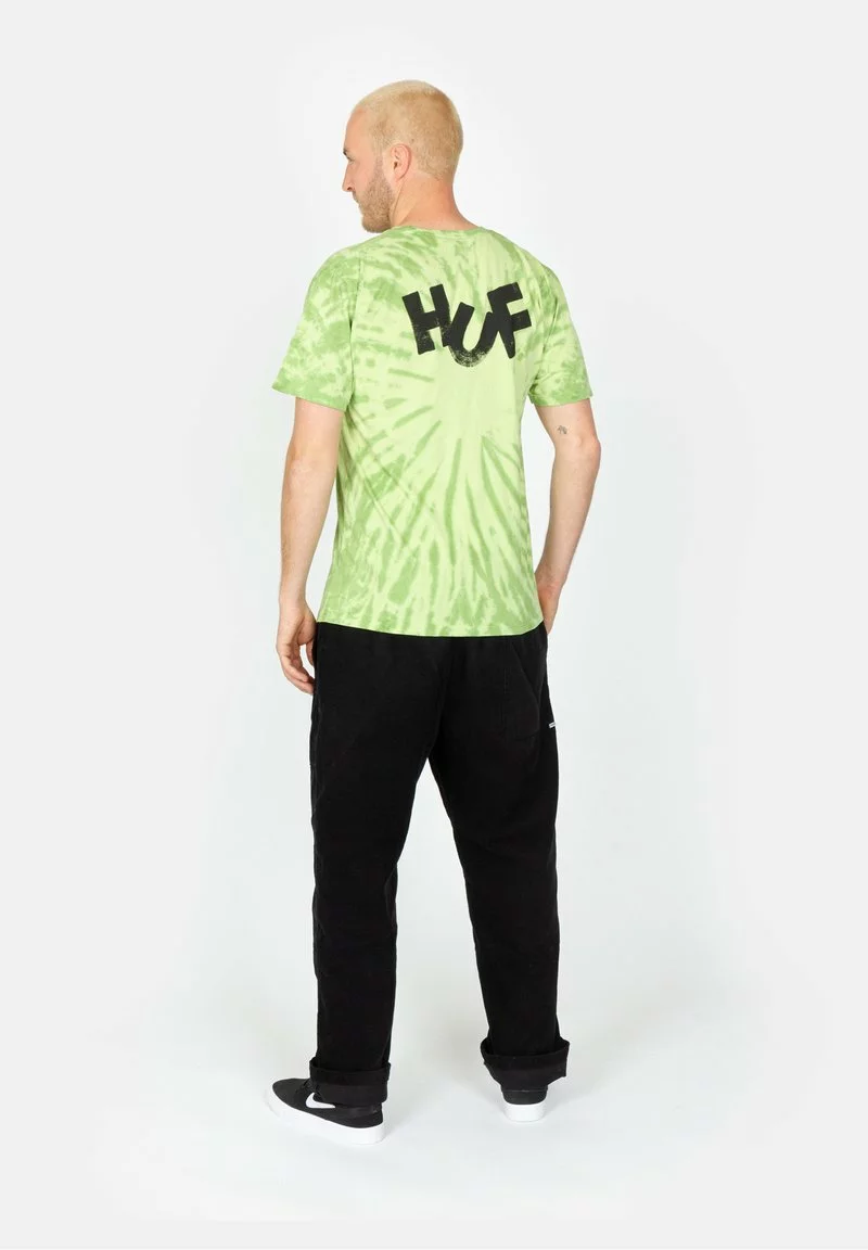 HUF HAZE BRUSH - T-Shirt Print - Lime 3 HUF HAZE BRUSH - T-Shirt Print - Lime – Bild 3