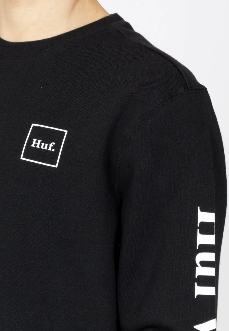 HUF Sweatshirt - Black 4 HUF Sweatshirt - Black – Bild 4