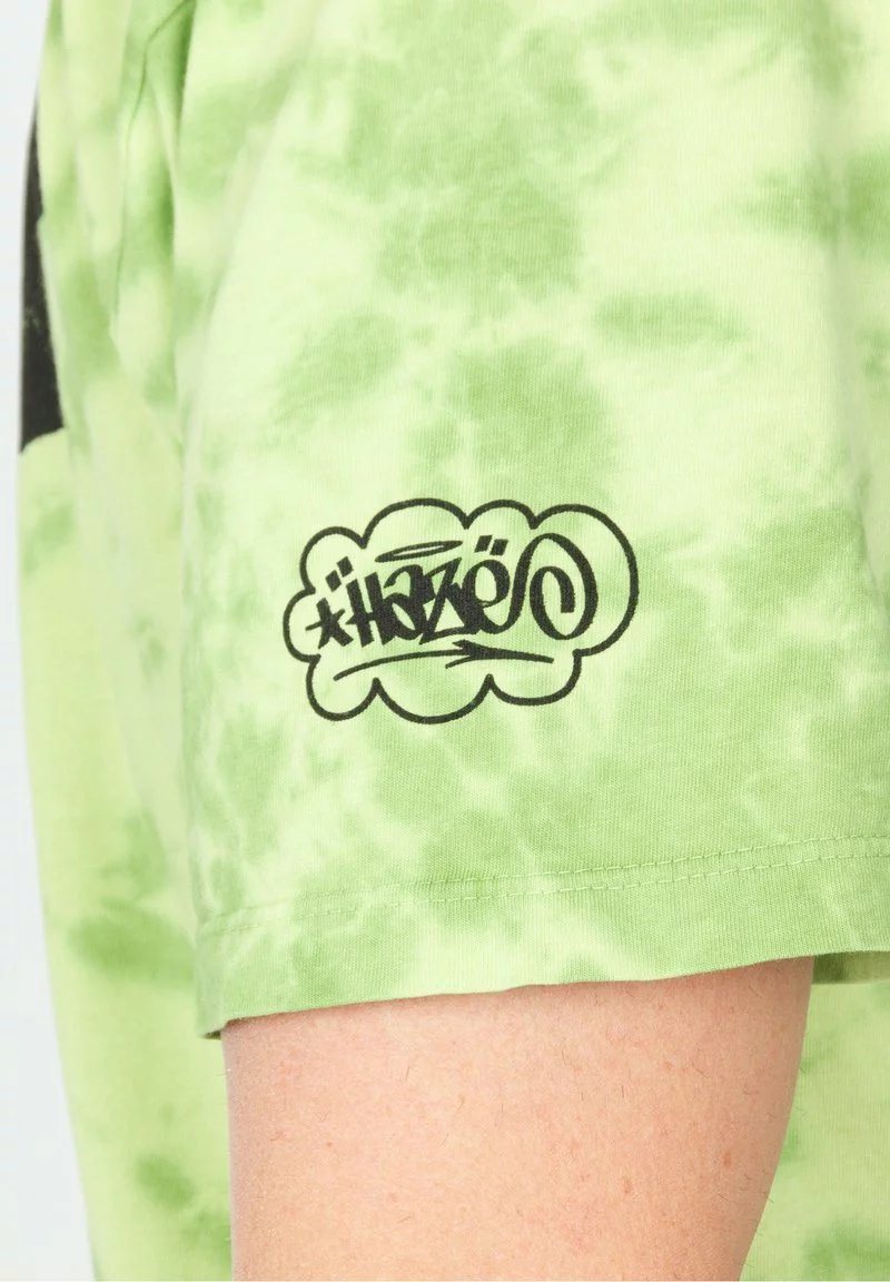 HUF HAZE BRUSH - T-Shirt Print - Lime 5 HUF HAZE BRUSH - T-Shirt Print - Lime – Bild 5