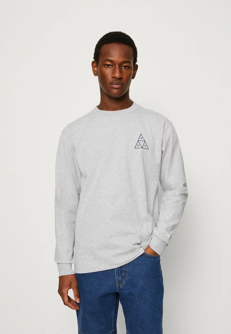 HUF SET TEE UNISEX - Langarmshirt - Heather Grey 3 HUF SET TEE UNISEX - Langarmshirt - Heather Grey – Bild 3
