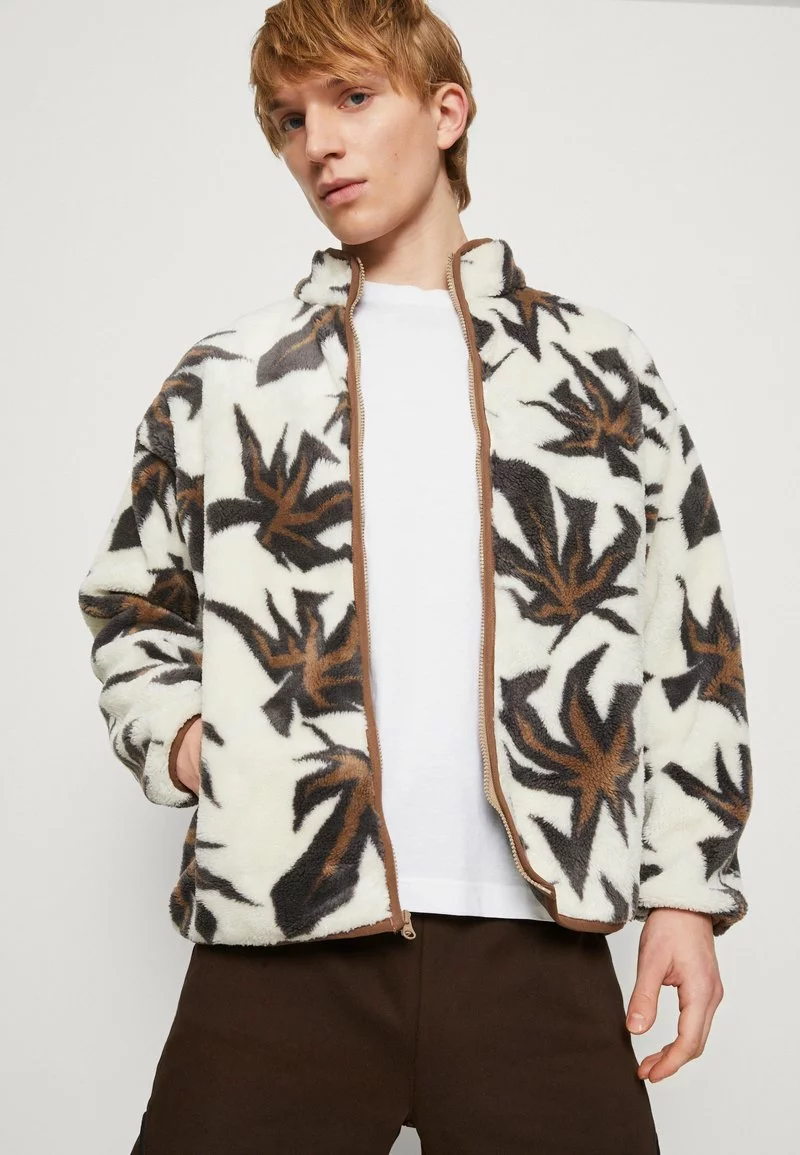 HUF LOWELL ZIP - Fleecejacke - Natural 4 HUF LOWELL ZIP - Fleecejacke - Natural – Bild 4