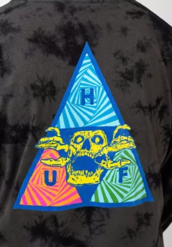 HUF Acid Skull TT 6 HUF Acid Skull TT -Huf Geschäft huf longsleeves acid skull tt black closeup1 0383659