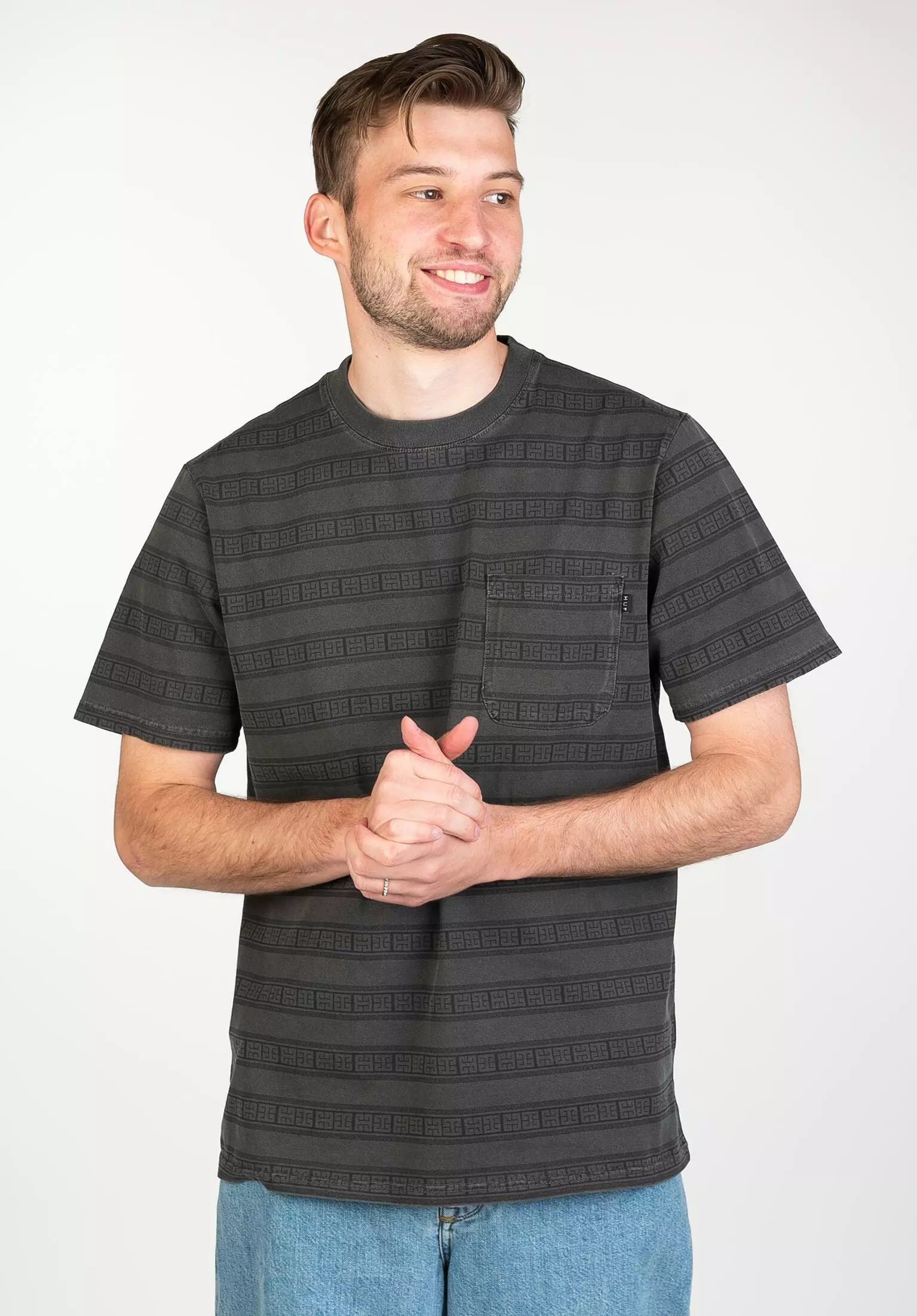 HUF Cooper Stripe Knit Top 1 HUF Cooper Stripe Knit Top