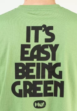 HUF Easy Green 6 HUF Easy Green -Huf Geschäft huf t shirts easy green dillgreen closeup1 0324183