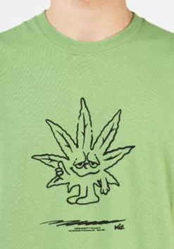 HUF Easy Green 7 HUF Easy Green -Huf Geschäft huf t shirts easy green dillgreen closeup2 0324183