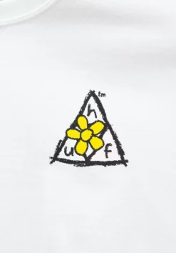 HUF Pushing Daisies TT -Huf Geschäft huf t shirts pushing daisies tt white closeup1 0323439