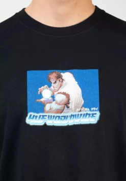 Huf Geschäft -Huf Geschäft huf t shirts x streetfighter ryu black rueckenansicht 0323579
